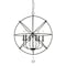 Z-Lite Tull 6 Light Chandelier, Matte Black 458-24MB - alternate 7